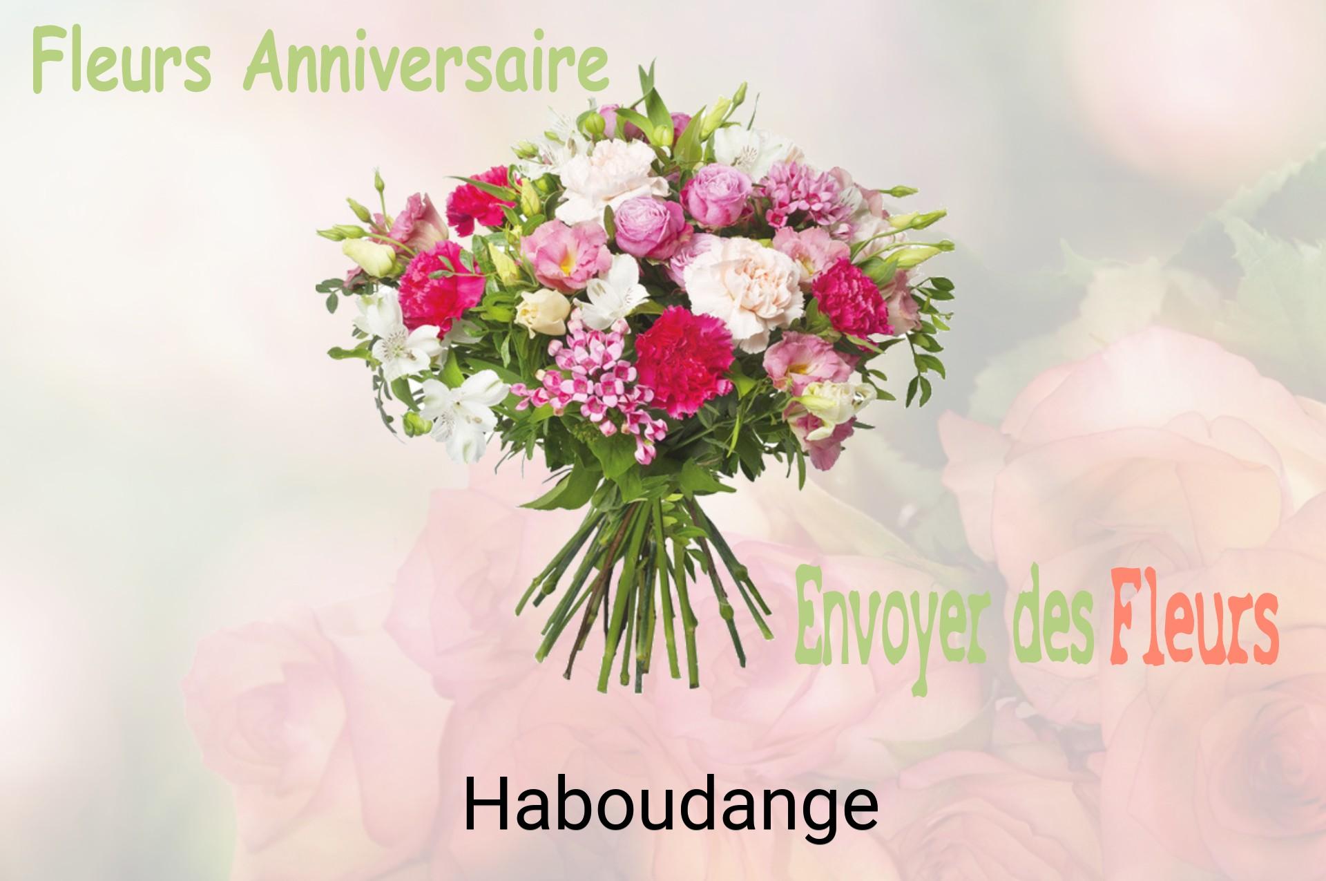 Bouquet de fleurs d’anniversaire livré à Haboudange