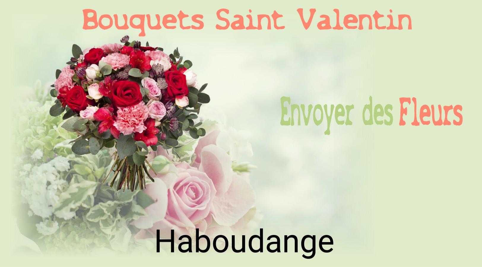 Roses de Saint-Valentin livrées à Haboudange